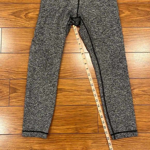 Lululemon Wunder Under High Rise Heather Leggings - Picture 10 of 13